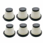 WuYan 6PCS Hepa filter for Spare Parts of Xiaomi Deerma DX115 DX115S DX115C Portable Vacuum Cleaner