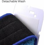 Excefore Cleaning Pad Washable Microfiber Cleaning Pads for iRobot Braava Jet 240 241 Included (2 pcs Wet Pads, 2 pcs Damp Pads and 1pcs Dry Pad)
