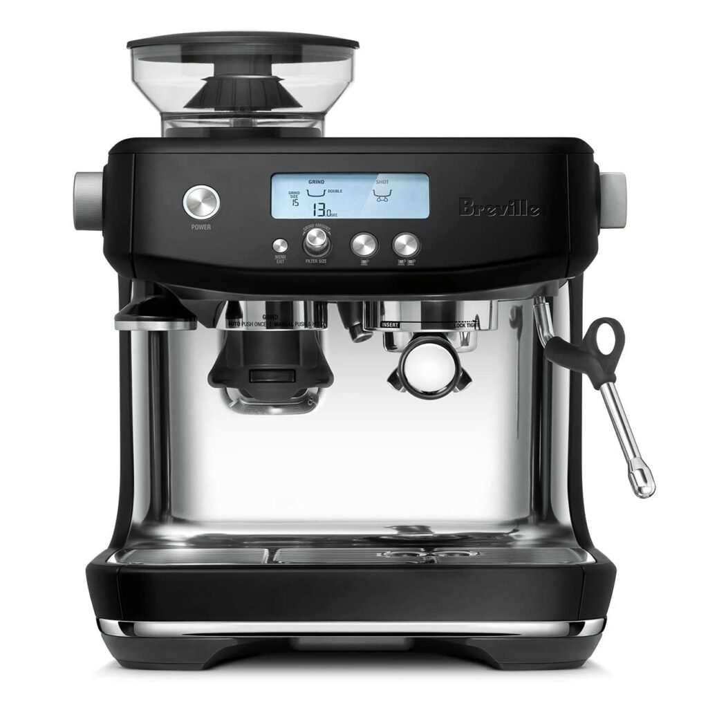 Breville the Barista Pro دستگاه اسپرسو ترافل سیاه BES878BTR, BES878BTR4JAN1 “حداقل 1 سال گارانتی سازنده”