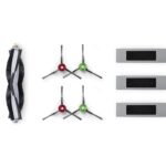 Ecovacs Deebot Accessory Pack (Dual Side Brushes、Main brush and Antibacterial Filters) for Model N10 Series，DKT060086