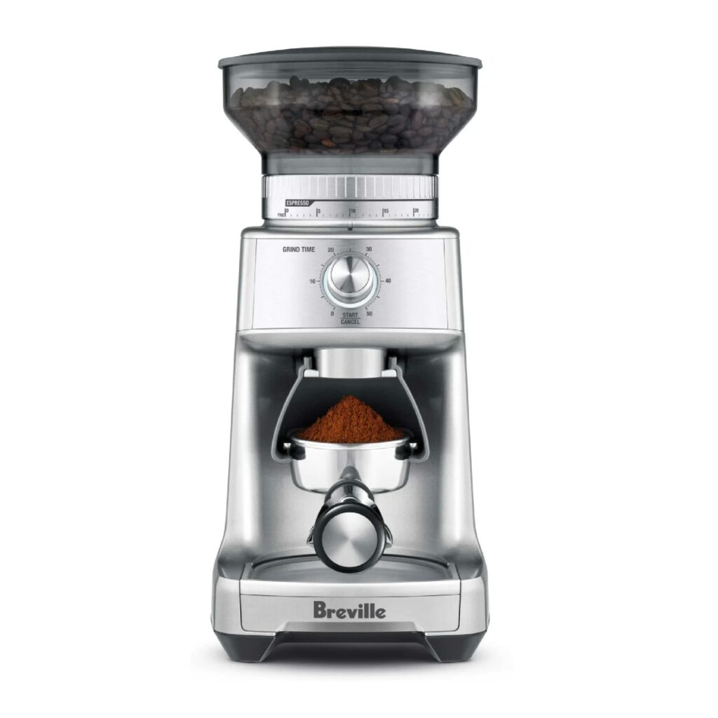 آسیاب قهوه Breville BCG600SIL The Dose Control Pro، نقره ای