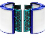 Rubik HEPA & Activated Carbon Replacement Filter for Dyson HP04, TP04, DP04, Compatible with Dyson Air Purifiers