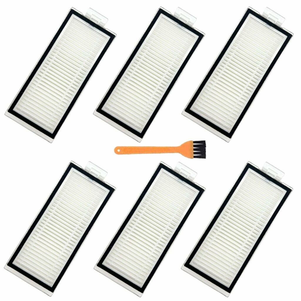 Zerlimb 6 Pack Q7 Filters Replacement Compatible with Roborock Q7 Max+,Q7,Q7+,Q7 Max,Q5 Pro+,Q5 Pro,Q8 Max,Q8 Max+ Robot Vacuum and Mop