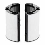 2-IN-1 Air Filter Replacement Compatible with Dyson TP/HP-04/06/07/09, PH03 Air Purifier, 360° Combi 2 in 1 Pre, H13 True HEPA, Activated Carbon Filtration System, 1-Pack