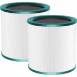isinlive TP02 True HEPA Replacement Filter Compatible for Dyson Tower Purifier Pure Cool Link models TP01, TP02, TP03, AM11 and BP01, Compare to Part 968126-03, (2-Pack)