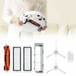Robot Cleaner Accessories, Abs 7Pcs Main Brush Filter Kit Main Brush Filter Side Brush Blade Main Brush Cover Replacement Accessories for Xiaomi Mijia Robot Cleaner