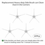 Replacement Parts for roborock Q8 Max / Q8 Max+ Robot Vacuum 1 Pair Main Brush 4 Side Brush 2 Filter 2 Mop pad 2 Dust Bag Accessories