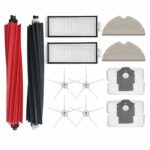Replacement Parts for roborock Q8 Max / Q8 Max+ Robot Vacuum 1 Pair Main Brush 4 Side Brush 2 Filter 2 Mop pad 2 Dust Bag Accessories