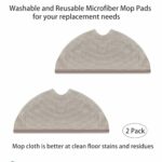 Replacement Parts for roborock Q8 Max / Q8 Max+ Robot Vacuum 1 Pair Main Brush 4 Side Brush 2 Filter 2 Mop pad 2 Dust Bag Accessories