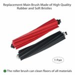 Replacement Parts for roborock Q8 Max / Q8 Max+ Robot Vacuum 1 Pair Main Brush 4 Side Brush 2 Filter 2 Mop pad 2 Dust Bag Accessories