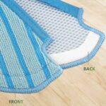 REVHQ 4 PCS Reusable Mop Cloth Cleaning Pads, for Ecovacs DEEBOT OZMO T8 AIVI T8 Series N8 Series Robot Vacuum Cleaner Parts Machine Washable