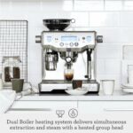 Breville Oracle Automatic Manual Espresso Machine- Bes980, Silver With 1 Year Distributor Warranty