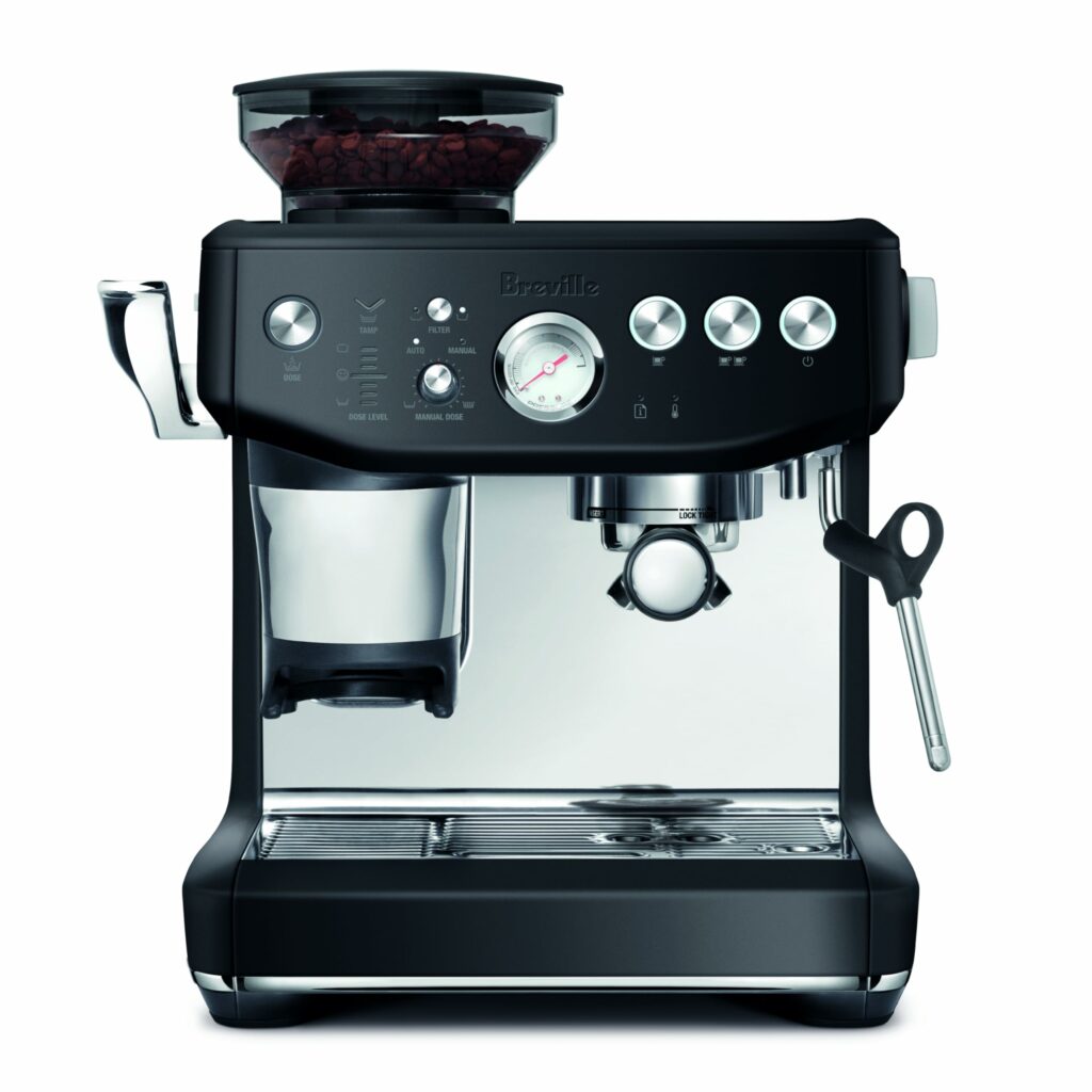 Breville The Barista Express Impress,Black Truffle BES876BTR