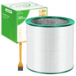 EGR TP01 Filter Replacement for Dyson Air Purifier TP01, TP02, TP03, 3-in-1 H13 True HEPA Fan Filter Works for 99.97% of Particles, Compare to Part 968126-03