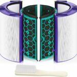 TP04 DP04 HP04 Replacement True Hepa Filter for Dyson HP04 TP04 DP04 TP05 DP05 Sealed Two Stage 360° Pure Cool Fan HEPA Filter & Activated Carbon Filter
