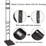 Vacuum Cleaner Stand Holder, Metal Storage Bracket Organizer Rack Compatible with Dyson Handheld Vacuum Cleaner V11 V10 V8 V7 V6 Cordless Stick Vacuum (Black)
