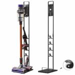 Beauenty Universal version Vacuum Stand Compatible for Dyson V15 V12 V11 V10 V8 V7 V6 with Wheels, Metal Floor Stand Holder Compatible for Dyson Handheld Cordless Vacuum Cleaners & Accessories
