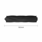 JOYSOG Rubber Main Roller Brush Replacement Parts for Ecovacs X1 X1S T10 T20 Series Robot Vacuum Cleaner Accessory (1*Rubber Main Brush+1*Brush Cover)