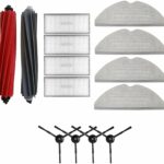 Styleshop777 Accessory Kit Compatible with Roborock S8/S8+ Robot Vacuum Cleaner- Dual Brush System Model 2023-Main Brushes,Wipers, Hepa Filters, Side Brushes, Spare Parts Kit, Cleaning Mops