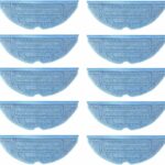 Silk Route Microfiber Mop Cloth Pad for Xiaomi Roborock T7S/ T7S Plus 10-Pieces Set