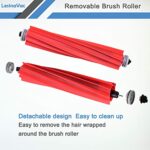 LesinaVac Accessories Kit for Xiaomi Roborock S7 S7+ Roborock S7 MaxV, S7 MaxV Plus,T7 plus T7S plus,2 Roller Brush, 6 Hepa Filter, 8 Side Brush, 6 Mop Cloth