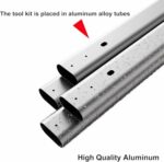 3Clock Vacuum Stand, Vacuum Holder and Metal Storage Bracket, Standing dock for Dyson G5 V15 V12 V11 V10 V8 V7 V6, Hidden Power Cord Design for Dyson Handheld Cordless Vacuum Cleaners