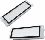Rjnlsc 8 Packs S6 Pure Filters Compatible with Roborock S6 Pure, S6, E4,S4 Max, S6 MaxV, S5, S5 Max, S4, E2, E3, E5, E20 E25 E35 S50 S65 Xiaomi Mijia,8 Filters, 1 Cleaning Tools