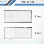 LesinaVac Accessories Kit for Xiaomi Roborock S7 S7+ Roborock S7 MaxV, S7 MaxV Plus,T7 plus T7S plus,2 Roller Brush, 6 Hepa Filter, 8 Side Brush, 6 Mop Cloth
