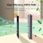 neutop Replacement Filters Compatible with Ecovacs Deebot OZMO 920, 950, T5, T8, T8 Aivi, T9, N7, N8, N8+, N8 Pro+, N10 Plus, yeedi vac, vac max, vac Station, vac 2 pro, vac 2, Robot Vacuums, 8-Pack.