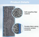 TERRIFI Wet Mopping Pads Compatible for iRobot Braava Jet m6 6110 6012 6112 Series Washable Reusable Strong Water Absorption for Ceramic Tile Laminate Marble Wooden Floors 8PCS