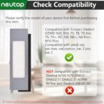 neutop Replacement Filters Compatible with Ecovacs Deebot OZMO 920, 950, T5, T8, T8 Aivi, T9, N7, N8, N8+, N8 Pro+, N10 Plus, yeedi vac, vac max, vac Station, vac 2 pro, vac 2, Robot Vacuums, 8-Pack.
