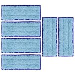 Neutop Washable Wet Mopping Pads Cloths Compatible with iRobot Braava Jet 200 Series 240 241 245 250 Models, 6-Pack.