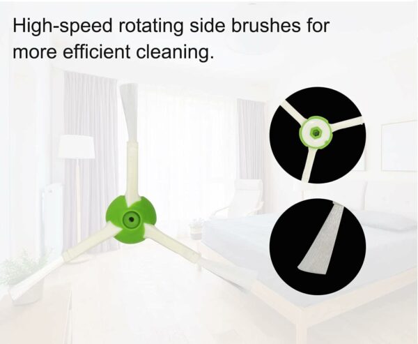 اکسسوری جارو رباتیک آی روبات مناسب مدل های iRobot Roomba i3 i3+ e5 e6 i8 i6 i4 i7 i7+ j7 j7+ i6 Plus,e,i&j Series Vacuum Cleaner (ارسال 10 الی 15 روز کاری) - تصویر 8