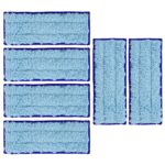 Neutop Washable Wet Mopping Pads Cloths Compatible with iRobot Braava Jet 200 Series 240 241 245 250 Models, 6-Pack.
