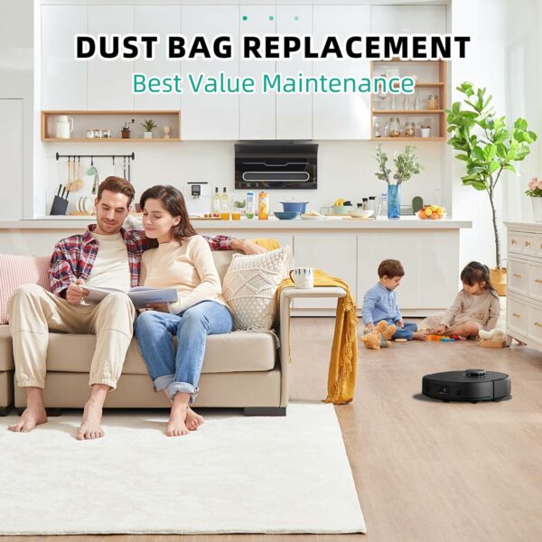 پاکت 10 عددی جارو رباتیک مناسب یوفی مدل های Eufy Clean X8 Pro Robot Vacuum (ارسال 10 الی 15 روز کاری) - تصویر 2