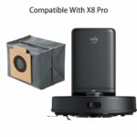 پاکت 10 عددی جارو رباتیک یوفی مناسب مدل های Eufy Clean X8 Pro X10 Pro Omni Robot Vacuum Self-Empty Station(ارسال 10 الی 15 روز کاری)