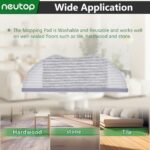 neutop Replacement Accessories Compatible with eufy Robovac L70 Hybrid Robot Vacuum Parts, 2 Roller Brush 4 HEPA Filter 4 Side Brush 2 Mop Cloth