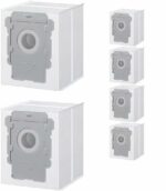 6-Pack Vaccum Bags for irobot Roomba Bags i,j&s series, Clean Base Automatic Dirt Disposal Bags Compatible with All Clean Base Models, Dirt Disposal Replacement Bags for Vacuum Robot