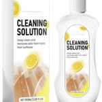 KASTWAVE Multi-Surface Floor Cleaning Solution, Floor Cleaning Fluid, Deep Cleans for Multiple Hard Floors, Suitable With All Robot Vacuums with Mopping and Cordless Wet/Dry Vacuum Mop Cleaner (Lemon)