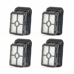BIHARNT 4 Pack 1866 Replacement Filters Compatible with Bissell Crosswave 1785 2306 2551 & 2554 CrossWave Cordless Max All in One Wet-Dry Vacuum Cleaner