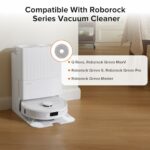 4 Pack Mop Cloth Compatible with Roborock Q Revo/Qrevo S/Qrevo Pro/Qrevo Master/Qrevo Plus/Qrevo Slim Robot Vacuum Cleaner, Spin Cleaning, Microfiber Washable Mop Pad Replacement Accessories