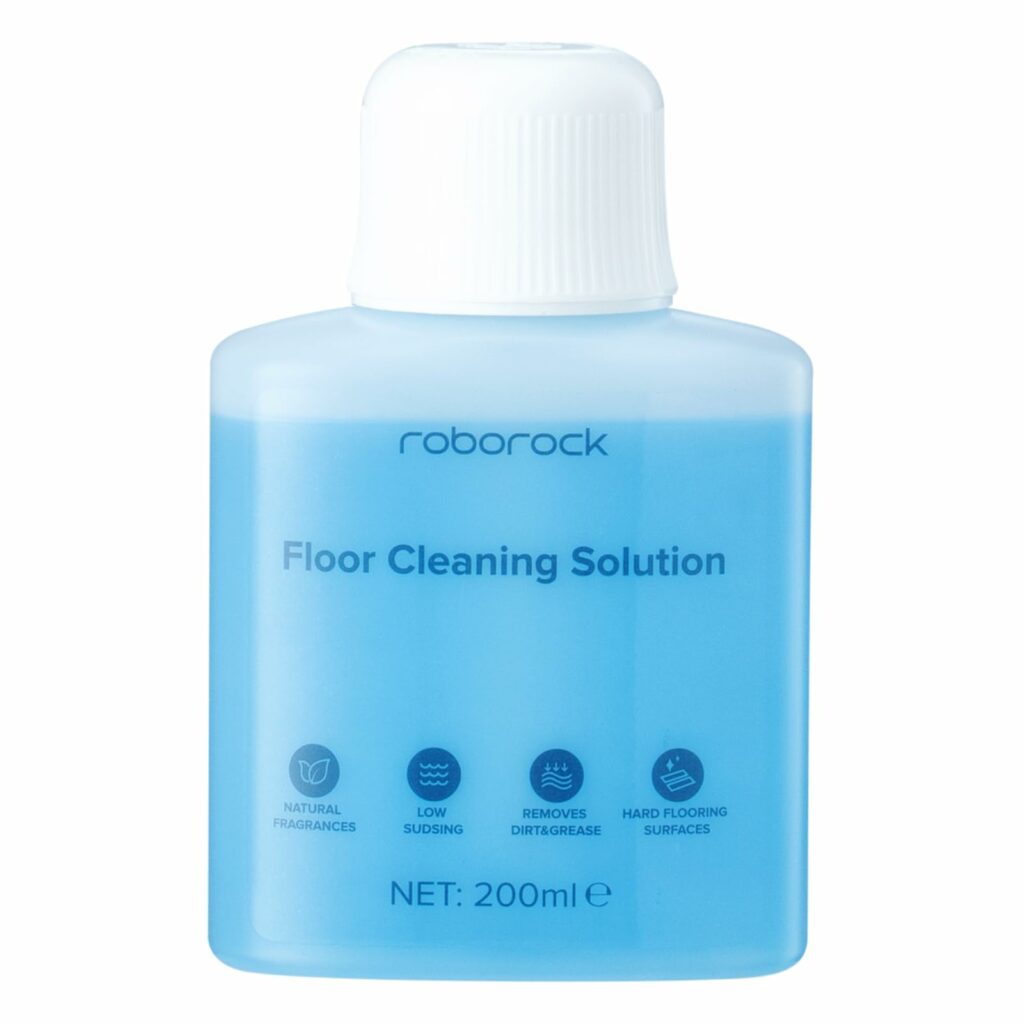 Roborock Original floor cleaner liquid for All Series Wet/dry vacuum cleaners & Robot Vaccum Cleaner, Dyad pro combo,S8 pro ultra, S7 max ultra, Q7 max, Q8 max, Qrevo, 200 ml,Dilution Ratio 1:200
