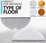 Chuancheng Wipes for Xiaomi Roborock S5 S50 S51 S55 S6 S6 MAXV S5 MAX, Q7 MAX /Q7 MAX+ Vacuum Cleaner, Mop Cloth Wiping Cloth Pads Accessories Replacement, Pack of 10