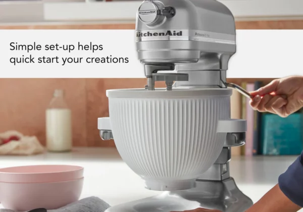 اکسسوری بستنی ساز کیچن اید مدل KitchenAid 5KSMICM Ice Cream Maker Attachment - تصویر 4