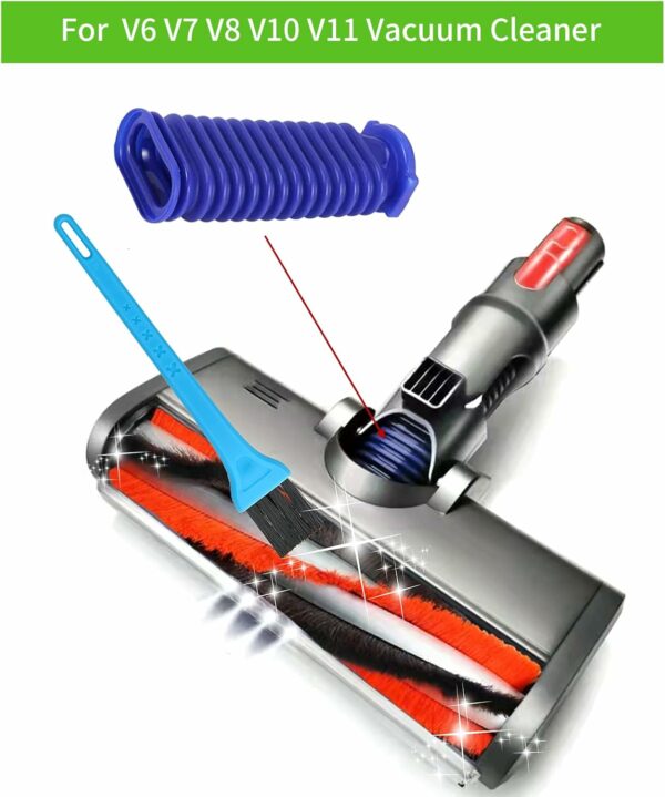لوله خرطومی مناسب پارویی جارو شارژی دایسون مدل های Dyson V6 V7 V8 V10 V11 Vacuum Cleaner Soft Roller (ارسال 15 الی 25 روز کاری) - تصویر 2