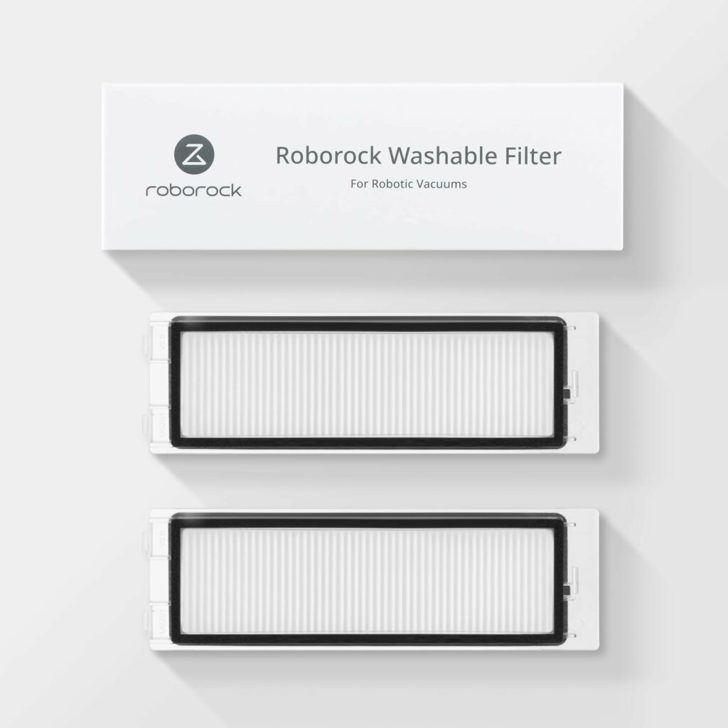Roborock Original Filter Accessories, Washable HEPA Filter for Qrevo Robot Vacuum Cleaner