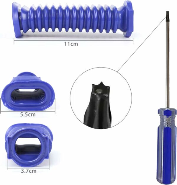 لوله خرطومی مناسب پارویی جارو شارژی دایسون مدل های Dyson V6 V7 V8 V10 V11 Vacuum Cleaner Soft Roller (ارسال 15 الی 25 روز کاری) - تصویر 3