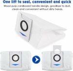 پاکت جارو رباتیک اکووکس مناسب مدل Ecovacs DEEBOT T20/X1/T10 Omni (ارسال 10 الی 15 روز کاری) - تصویر 2