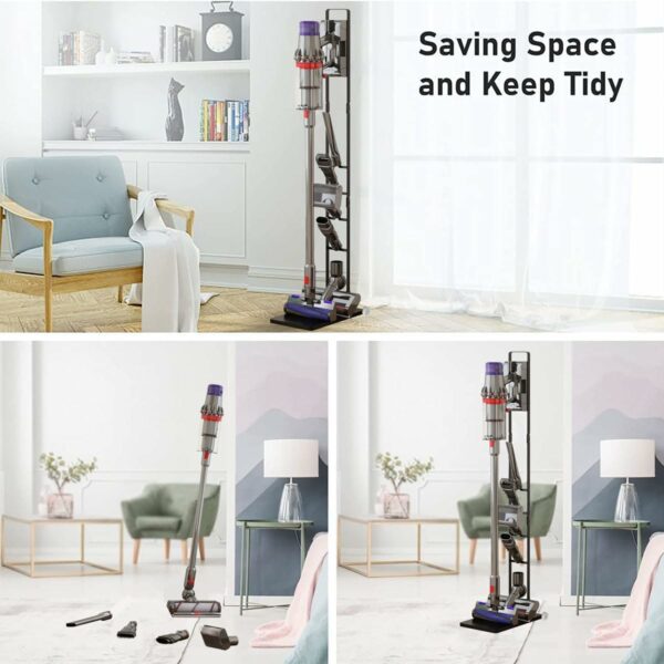 استند جارو شارژی مناسب دایسون مدل های Dyson Vacuum Cleaner V15 V11 V10 V8 V7 V6 ( ارسال 10 الی 15 روز کاری) - تصویر 4