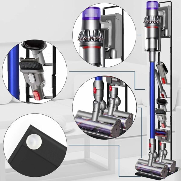 استند جارو شارژی مناسب دایسون مدل های Dyson Vacuum Cleaner V15 V11 V10 V8 V7 V6 ( ارسال 10 الی 15 روز کاری) - تصویر 8